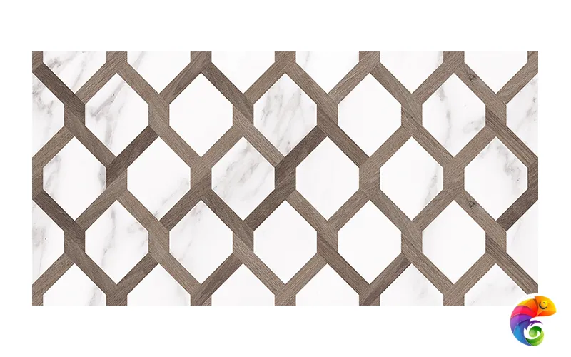 Blanco Плитка настенная белый узор 08-00-01-2677 20х40