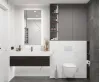 Mars Grey Керамогранит белый 60x120 Матовый Карвинг