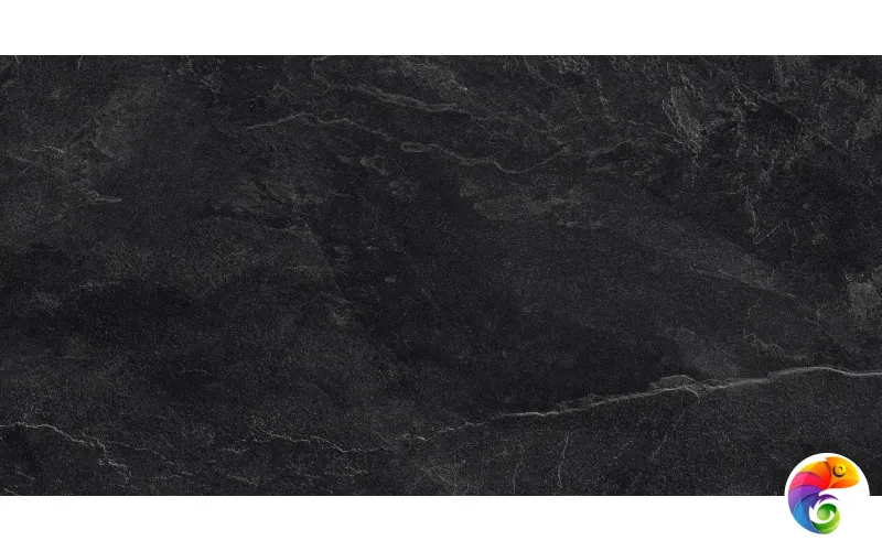 Archie Nero Pro Керамогранит чёрный 60х120 матовый R10GR STR
