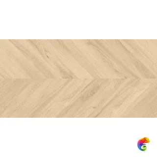 Wood Royal Almond Chevron Керамогранит бежевый 60х120 матовый карвинг