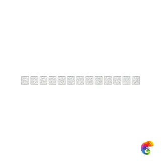 Карандаш Бисер белый серебро POF001 20х1,4