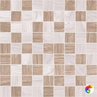 Envy Мозаика 30х30 коричневый+бежевый