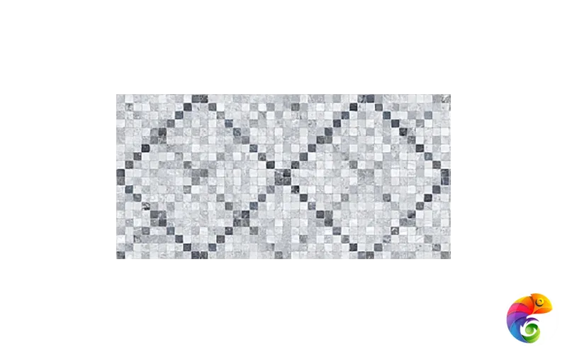 Arte Плитка настенная серый узор 08-30-06-1370 20х40