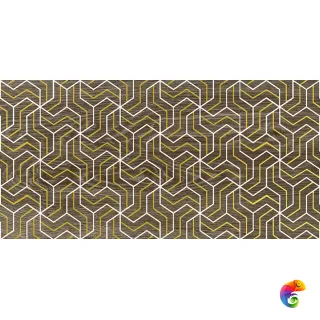Genesis Fractal Декор коричневый 30х60