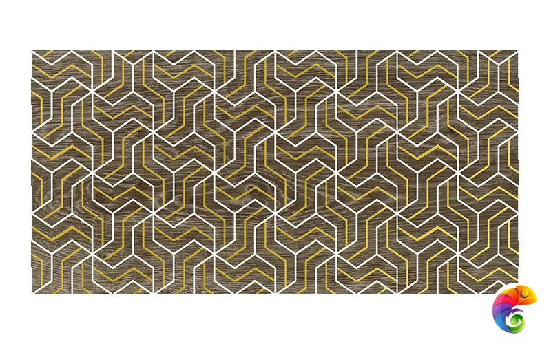 Genesis Fractal Декор коричневый 30х60