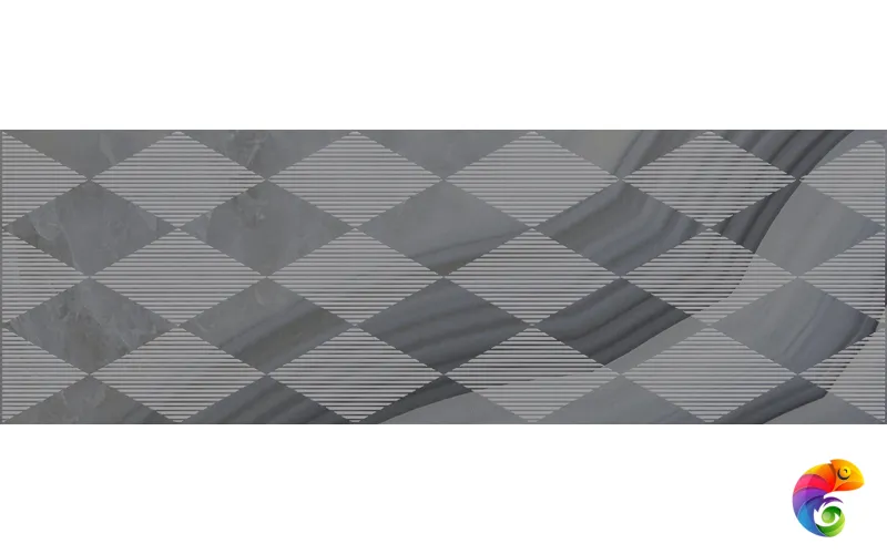 Agat Geo Декор серый 20х60