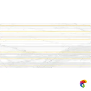 Olimpus Race Декор белый 25х50