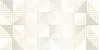 Mania Декор белый 25х50