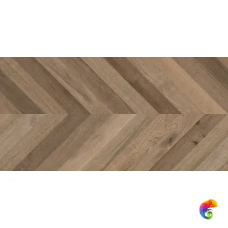 Wood Lux Walnut Chevron M Керамогранит коричневый 60х120 матовый карвинг