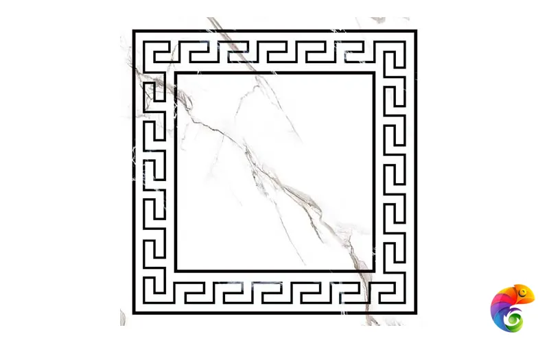 Classic Marble Декор Белый G-270/G/d01/40x40