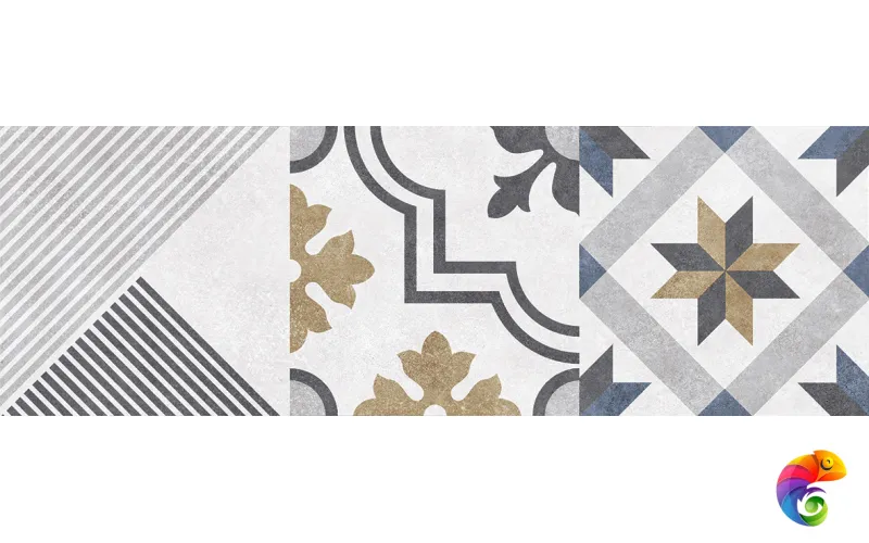 Alabama Плитка настенная микс серый 60078 20х60