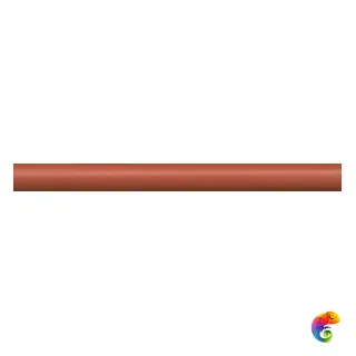 Диагональ Карандаш красный обрезной PFB008R 25x2