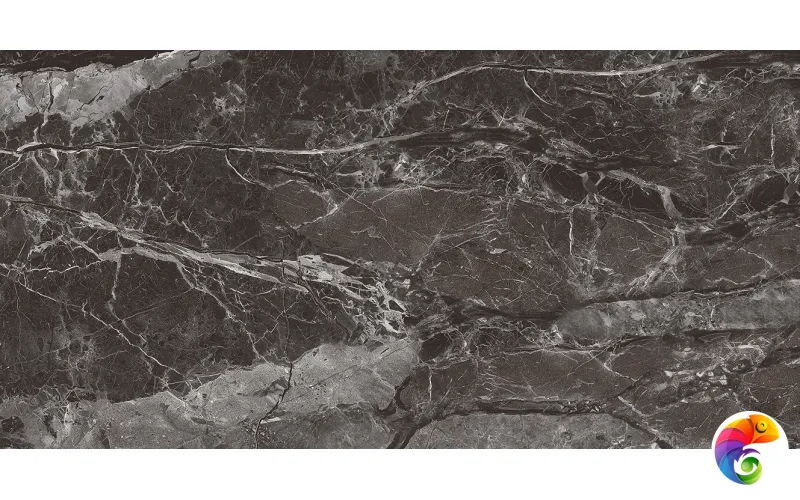 Kenya Nero Керамогранит черный 60x120 полированный