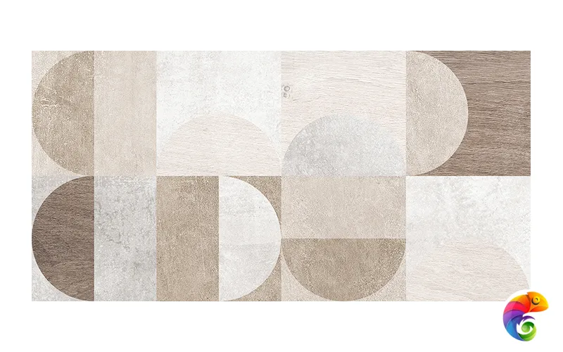 Plant Плитка настенная бежевый мозаика 08-00-11-2687 20х40