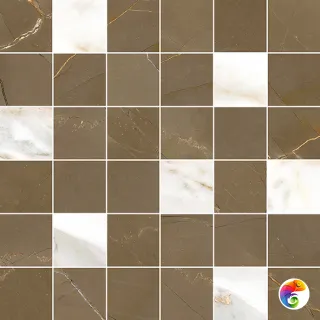 Lima Мозаика коричневая 30х30