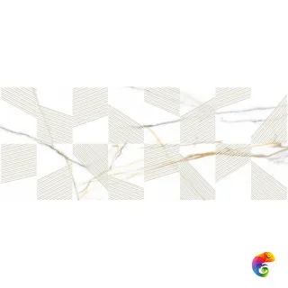 Champagne Mosaic Декор белый 20х50