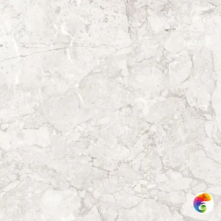 Emil White Керамогранит светло-серый 60x60 Полированный