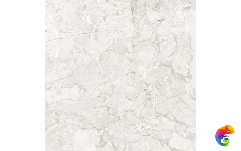 Emil White Керамогранит светло-серый 60x60 Полированный