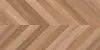 Wood Canarium Chevron M Керамогранит тёмно-бежевый 60х120 матовый карвинг
