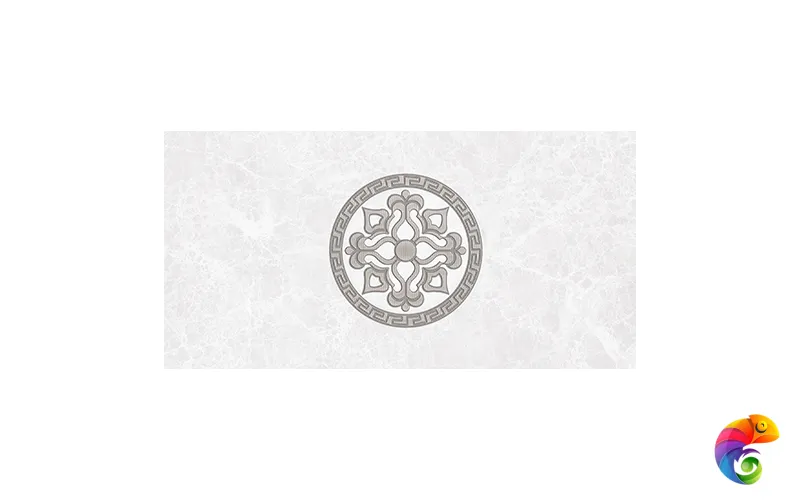 Afina Декор серый 08-03-06-425 20х40