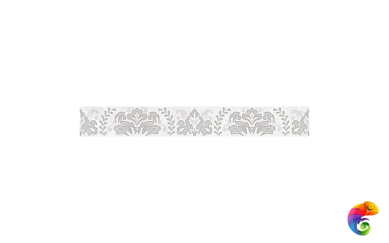 Afina Damask Бордюр серый 56-03-06-456 5х40