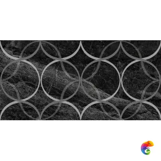 Crystal Resonanse Декор чёрный 30х60