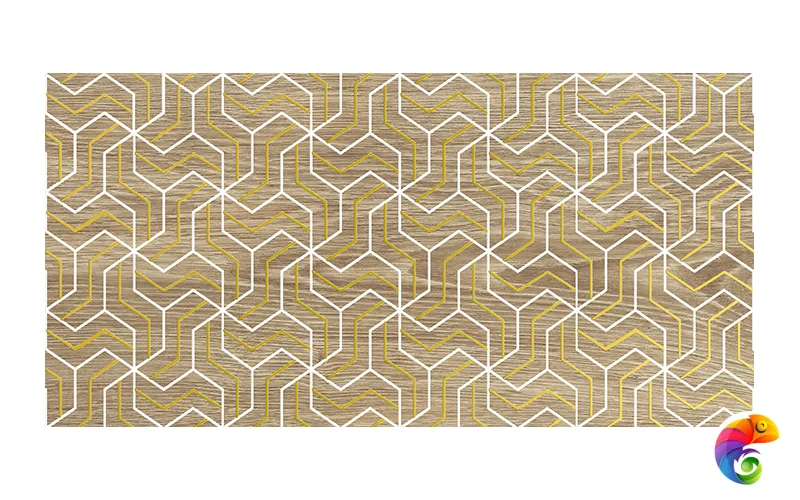 Genesis Fractal Декор тёмно-бежевый 30х60