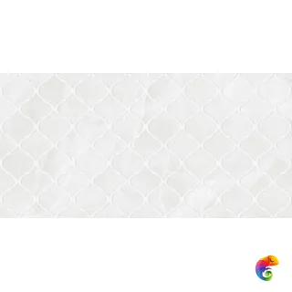 Plazma Nuance Декор белый 30х60