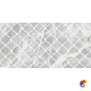 Plazma Nuance Декор серый 30х60