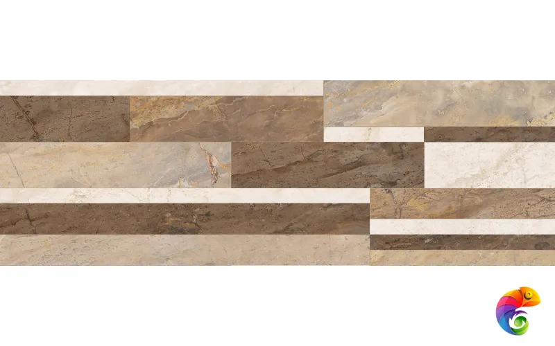 Royal Плитка настенная микс бежевый 60087 20х60