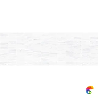 Zen Декор мозаичный белый MM60070 20х60