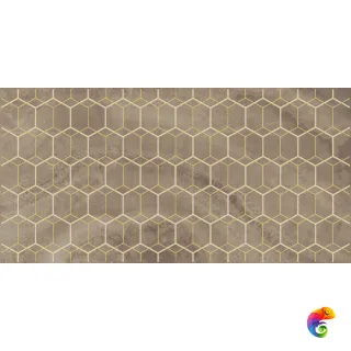 Prime Декор коричневый 25х50