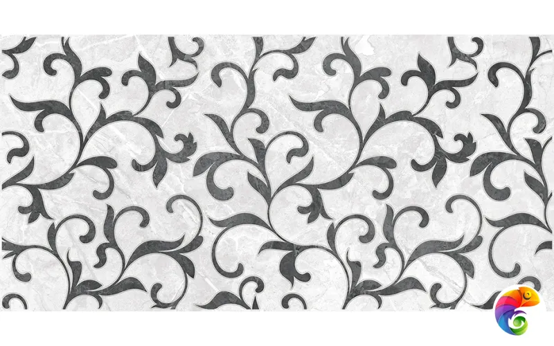 Morgan Декор серый 25х50