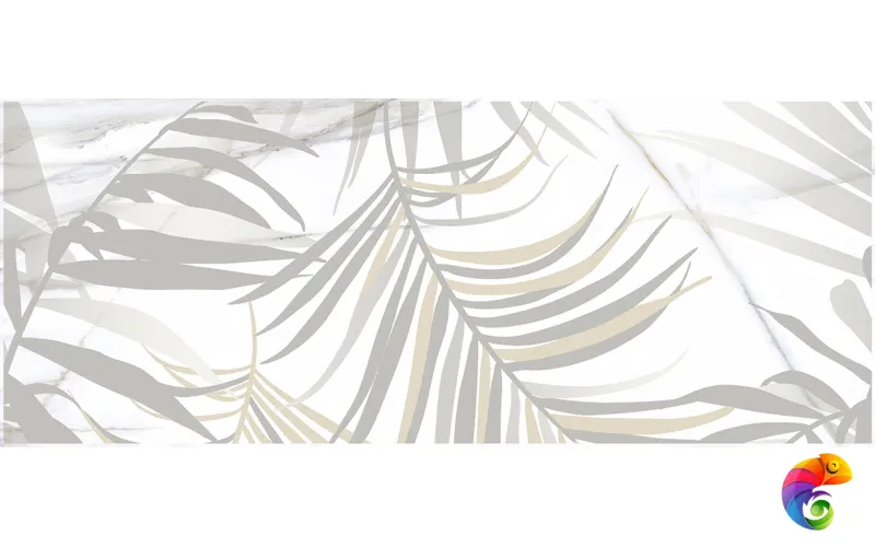 Aria Botanica Декор-2 белый 20х50