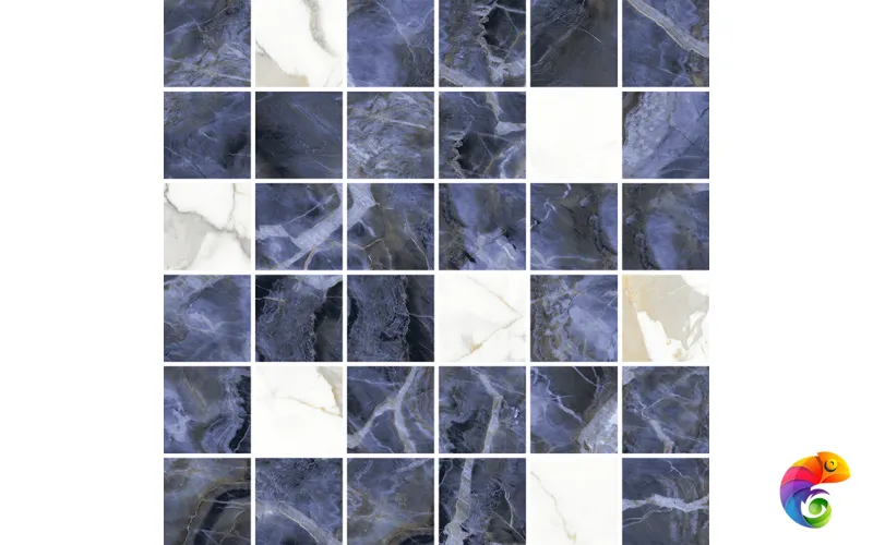 Laurel Мозаика микс синий 29,7х29,7