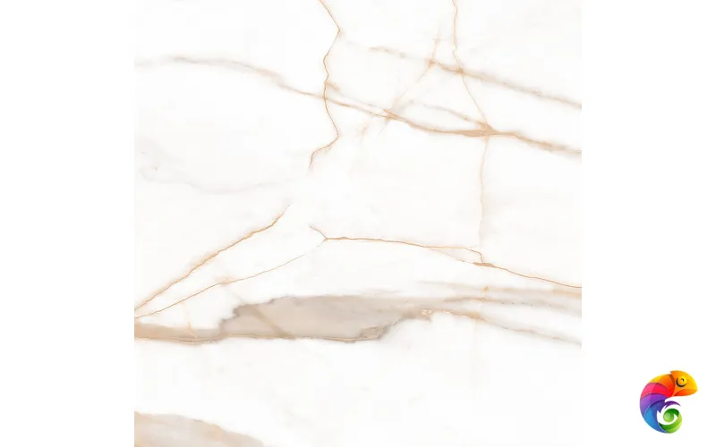 Calacatta Goddes Gold Керамогранит белый 60х60 Полированный
