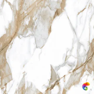 Calacatta Fairy Gold Керамогранит бежевый 60х60 Полированный