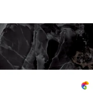 Andora Black Керамогранит чёрный 60х120 полированный