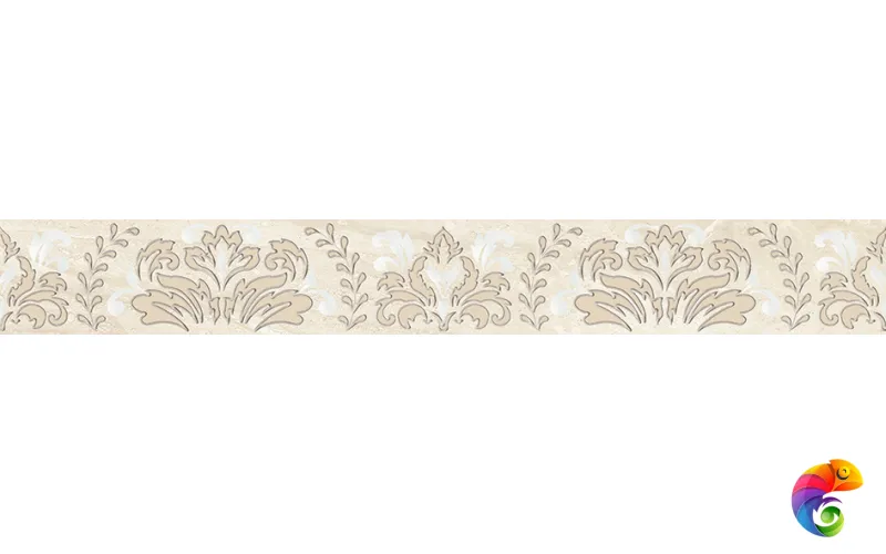 Arena Damask Бордюр бежевый 56-03-11-456-1 5х40