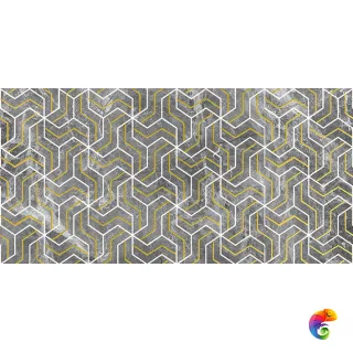 Crystal Fractal Декор серый 30х60