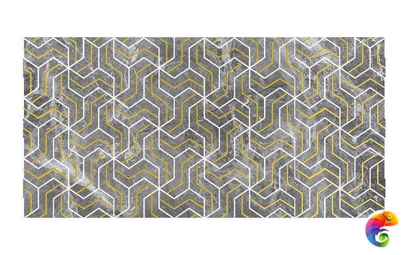 Crystal Fractal Декор серый 30х60