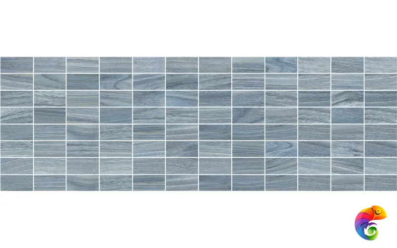 Zen Декор мозаичный синий MM60067 20х60