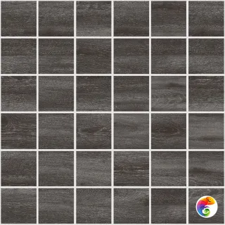 Timber Мозаика чёрный 30х30