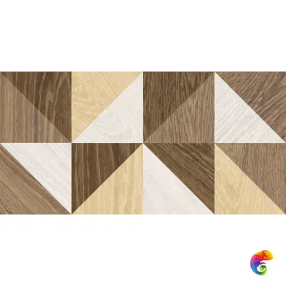 Village Плитка настенная беж микс 34007 25х50