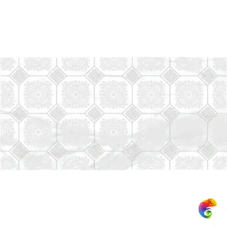 Olimpus Grand Декор белый 25х50