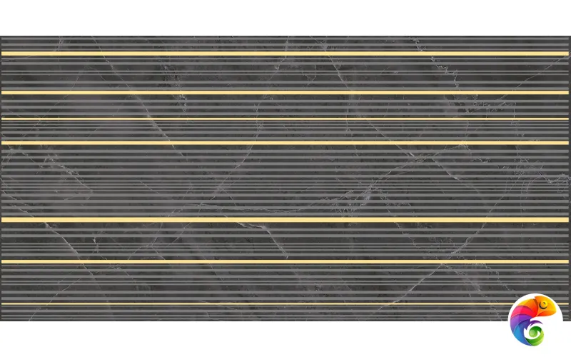 Olimpus Race Декор чёрный 25х50