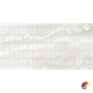 Prime Декор белый 25х50