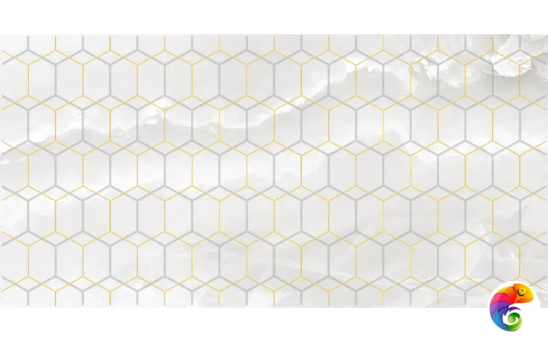 Prime Декор белый 25х50