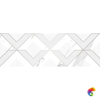 Viva Декор белый 20х60