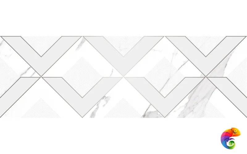 Viva Декор белый 20х60